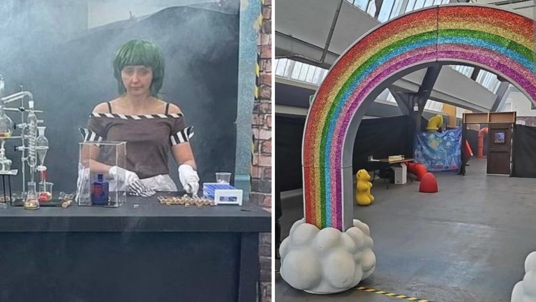 „Immersive“ Willy-Wonka-Ausstellung fällt katastrophal auseinander