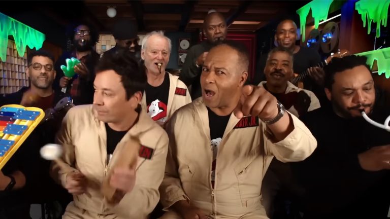 Ray Parker Jr. singt Ghostbusters-Titellied auf Fallon
