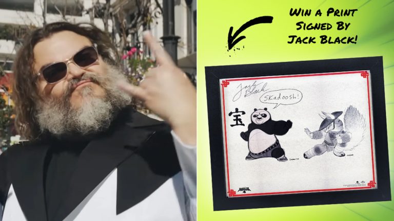 Gewinnen Sie einen von Jack Black signierten Druck!