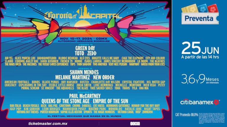 Corona Capital gibt das Lineup für 2024 mit Paul McCartney und Green Day bekannt