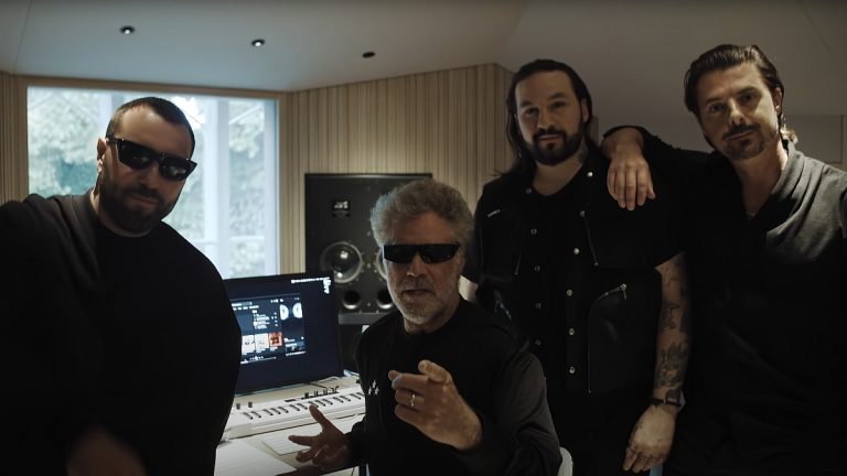 Will Ferrell tritt mit Swedish House Mafia in Chicago auf