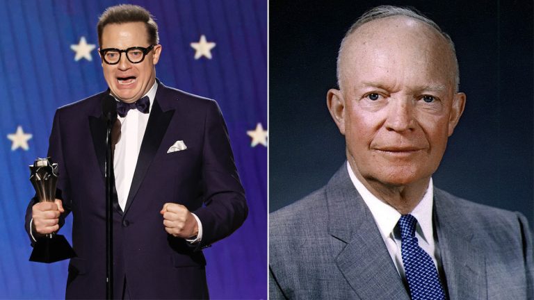 Brendan Fraser spielt Dwight D. Eisenhower im D-Day-Film