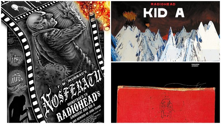 Kid A und Amnesiac von Radiohead gepaart mit Nosferatu-Vorführungen