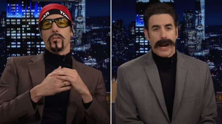 Sacha Baron Cohen moderiert die Präsidentendebatte als Ali G und Borat