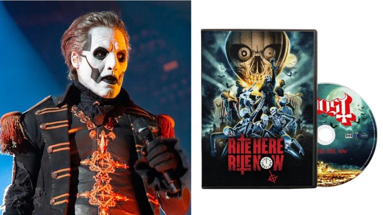 Ghost’s RITE HERE RITE NOW auf Blu-Ray, DVD und VHS