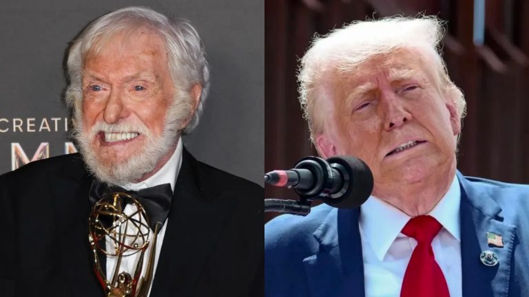 Dick Van Dyke ist froh, dass er nicht die gesamte zweite Amtszeit von Trump sehen wird