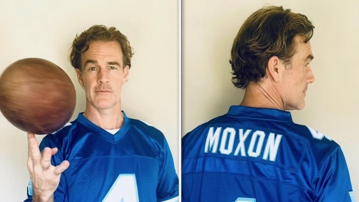 James Van Der Beek verkauft Varsity-Blues-Merch, um die Krebsbehandlung abzudecken