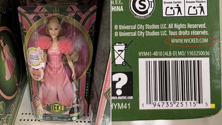 Mattel verklagt, nachdem Wicked Dolls die Website für Erotikfilme auf der Box gelistet hat