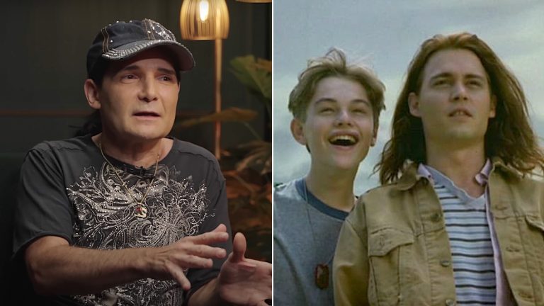 Corey Feldman behauptet, Johnny Depp habe ihn aus dem, was Gilbert Traube isst