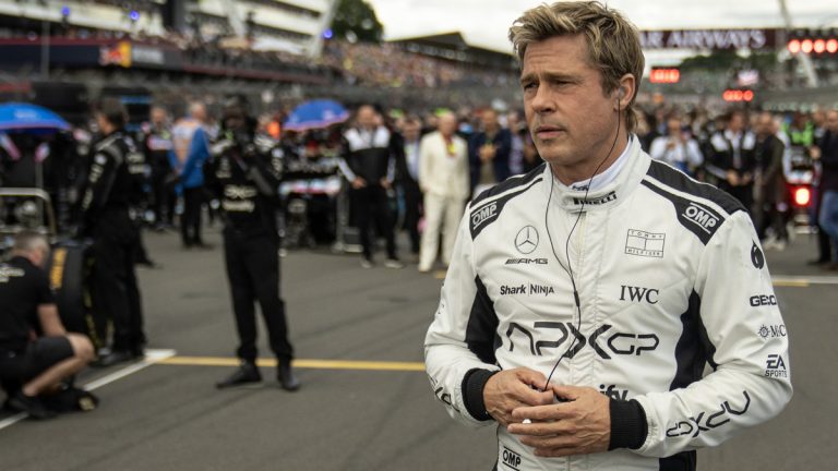 Brad Pitt findet frischen Nervenkitzel im Formel -1 -Film
