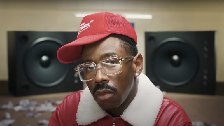 Tyler, der Schöpfer kippen nicht auf dem Glas, ist eine Tanzflächekanone