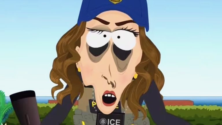 Kristi Noem nennt die Darstellung von South Park einen „faulen“ Angriff von Liberalen