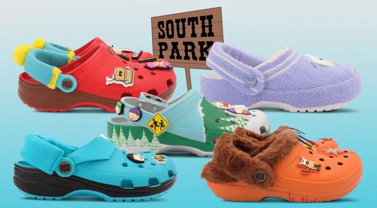 South Park -Charaktere mit der neuen Crocs -Kollektion gefeiert