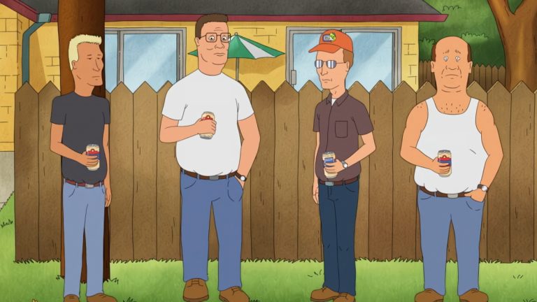 Stephen Root von König der Hügel, Toby Huss über die Wiederbelebung von Hulu