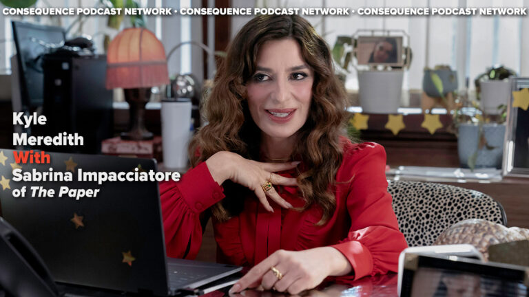 Das Sabrina Impacciatorore der Zeitung spricht den Büro -Spinoff: Podcast