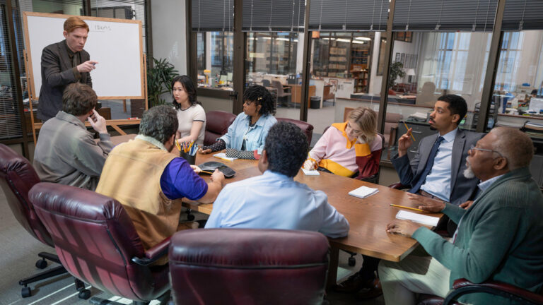 Der Büro -Spinoff entwickelt sich für Pfauen