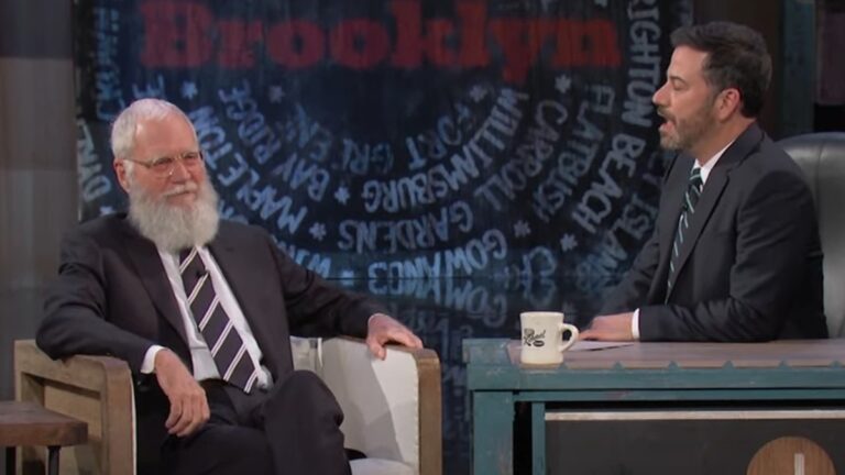 David Letterman sprengt den FCC, weil er Jimmy Kimmel aus der Luft unter Druck gesetzt hat