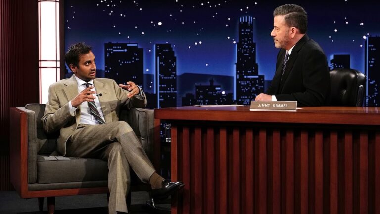 Jimmy Kimmel fordert Aziz Ansari beim Saudi Arabia Comedy Festival heraus