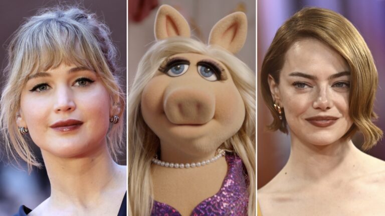 Miss Piggy-Film in Arbeit von Jennifer Lawrence, Emma Stone