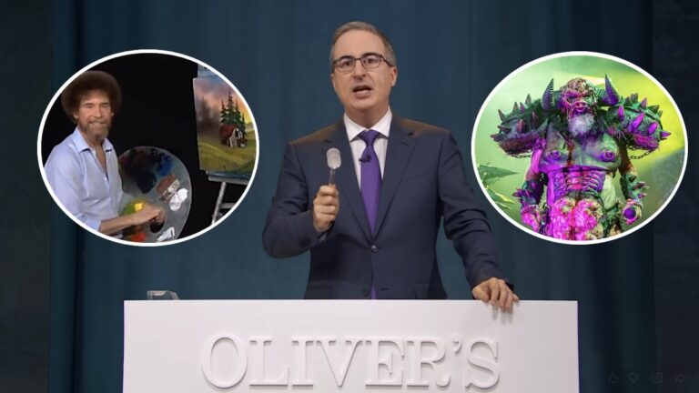 John Oliver-Auktion bringt dank Bob Ross, GWAR, 1,5 Millionen US-Dollar ein