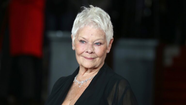 Judi Dench sagt, sie könne aufgrund einer Makuladegeneration „nicht mehr sehen“.
