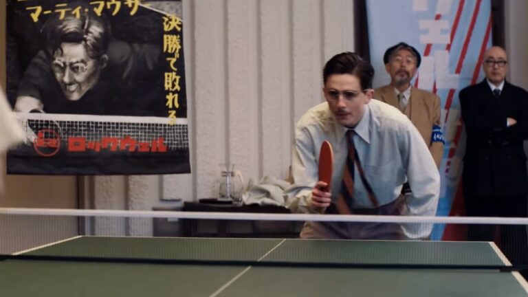 Timothée Chalamet strebt Tischtennis-Gold an