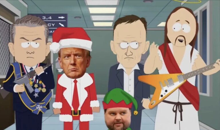 Trump und Satans Baby ziehen in der Weihnachtsfolge von South Park einen Epstein