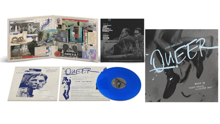 Win Signed Trent Reznor und Atticus Ross Queer Score auf Vinyl