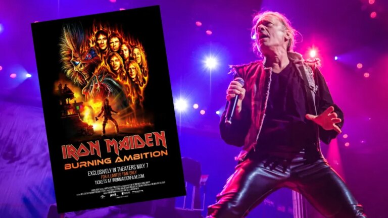Iron Maiden kündigen Kinostart des neuen Dokumentarfilms Burning Ambition an