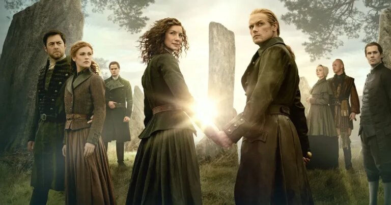 Besetzung und Crew von Outlander in Staffel 8 und Saying Goodbye: Podcast